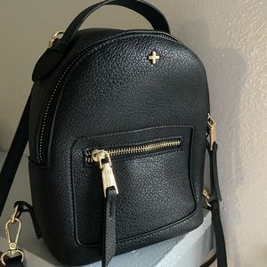 Mini back pack with gold details